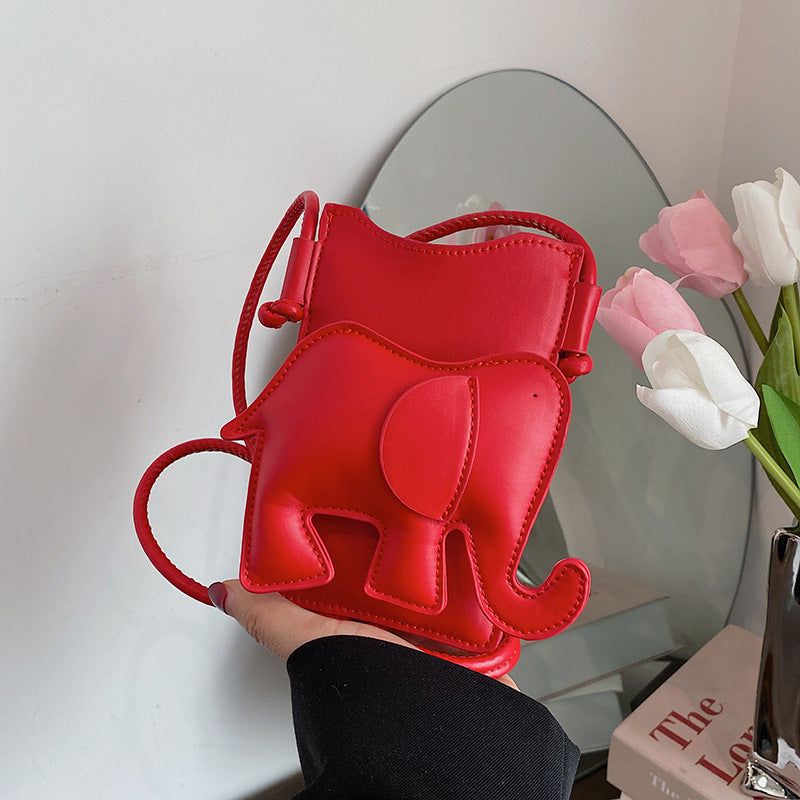 Wholesale PU Elephant Messenger Bag